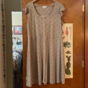 ModCloth Monteau flower dress